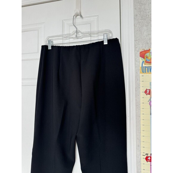 Marina Rinaldi Women’s Black Classic Dress Pull On Pants Size 21 US 12 - Picture 5 of 7